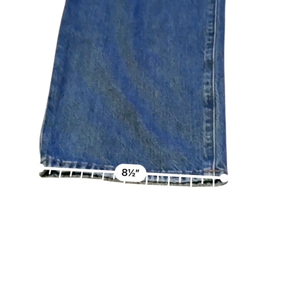Madewell Low-Slung Straight Jeans Womens 30T Blue Patmina Medium Wash Tall Denim - Picture 13 of 14